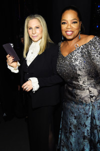 NEW YORK, NY - JUNE 12: (EXCLUSIVE COVERAGE, SPECIAL RATES APPLY) Barbra Streisand (L) and Oprah Winfrey attend the 70th Annual Tony Awards at The Beacon Theatre on June 12, 2016 in New York City. (Photo by Kevin Mazur/Getty Images for Tony Awards Productions) *** Local Caption *** Barbra Streisand;Oprah Winfrey