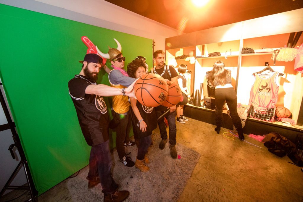 Guests celebrate NBA All-Star Weekend with Jack Daniel's.