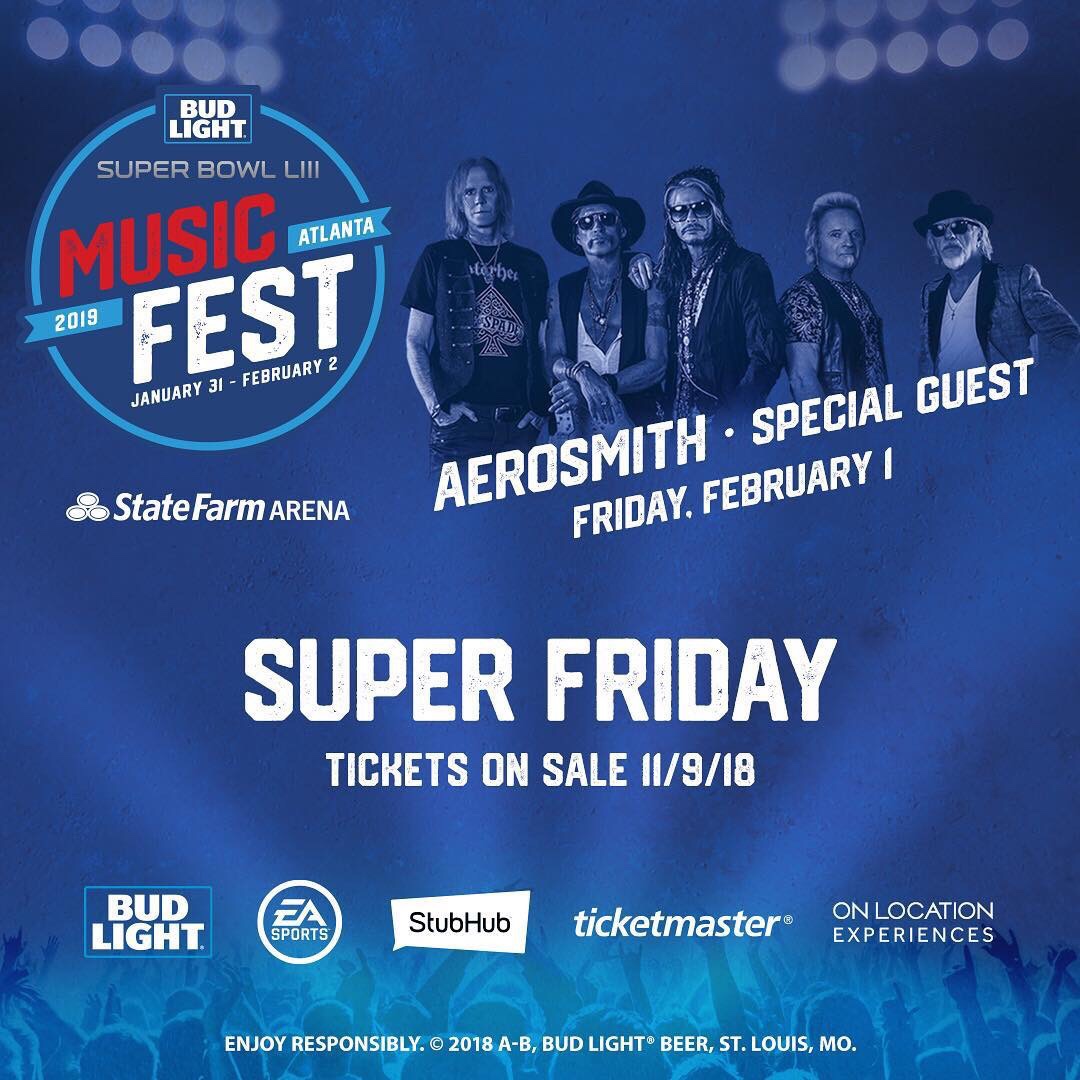 Bud Light Super Bowl Music Fest GLITTER&GUMBO