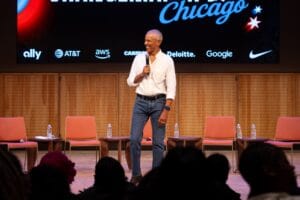 President Obama Surprises Teens at Third Annual WNBA Changemaker Day&nbsp;